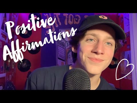 |ASMR| Whispering Positive Affirmations :) 🤍