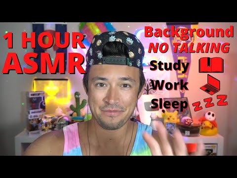 1 Hour Background ASMR | Random ASMR Triggers | No Talking! | Fast and Aggressive ASMR