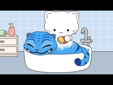 Derpy Tiger's spa treatment | ASMR animation