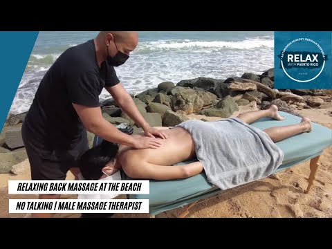 Back Massage By The Ocean | Professional Relaxation Flow | Peaceful ASMR