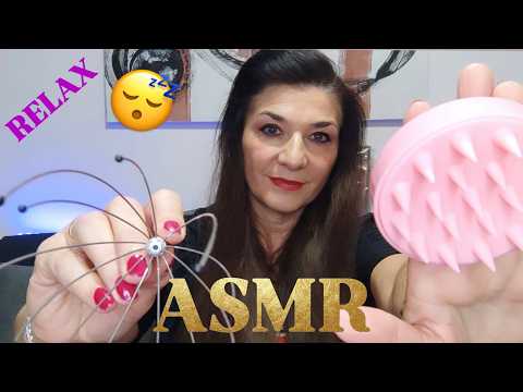 ASMR Masaje craneal 💆🏻‍♀️ PARA😴 DORMIR 😴 profundo 💤