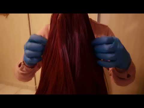 Asmr Français  Analyse du cuir chevelu,  avec perruque sur mon Blue Yeti. chuchotement près 🎤