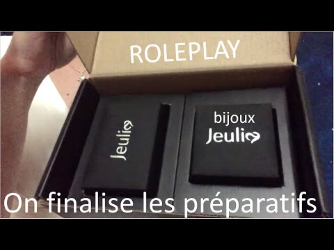 {ASMR ROLEPLAY} Préparatifs du mariage * bijoux JEULIA