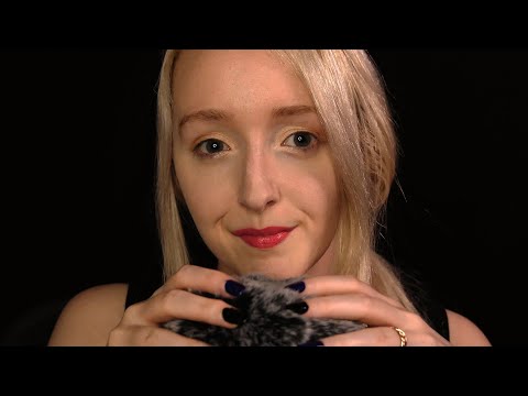 ASMR Sensitive Whispers & Fluffy Mic Scratching