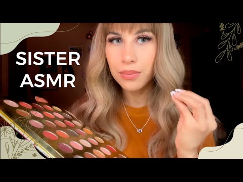 ASMR Big Sister Role Play 🙈