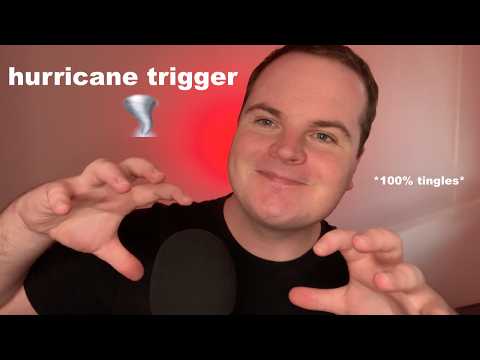 Fast & Aggressive ASMR Hurricane Trigger *100% TINGLES*