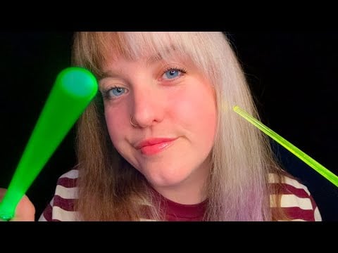 ASMR Drawing on Your Face with Light Triggers 🔦 Personal Attention & Mad Tingles ✨