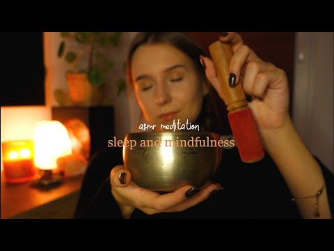 asmr po polsku 🌙 medytacja na dobranoc 🧘🏼‍♀️ *relaks & spokój ducha* (szept, echo, ciarki, kamerton)