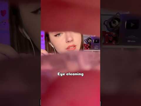 Eye cleaning #asmr #asmrsounds #asmrrelax #asmrtingles #asmrwhispers #asmrsleep #relax #tingles