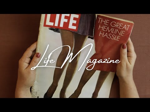 ASMR Life Magazine from 1970 (soft spoken)