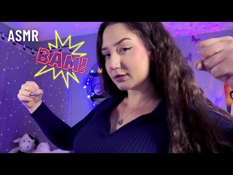 ASMR Beating YOU To Sleep SUPER FAST Hand Movements!