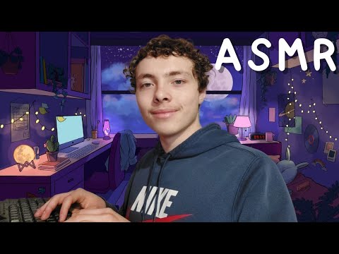 ASMR FR: Roleplay⌨️je te pose des questions aléatoires⌨️(bruits de clavier)