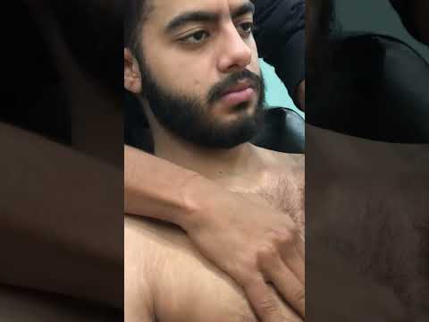 ASMR chest massage #relax #chestmassage #massagetherapy #lahoribarber
