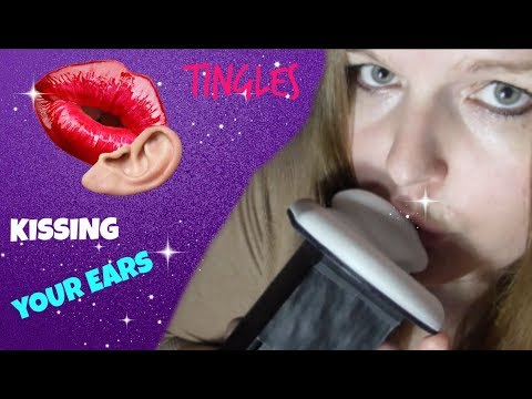 Ear To Ear Kissing Your Ears HD, NO TALKING [ASMR]