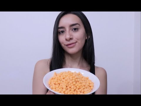 ASMR EN ESPAÑOL - SONIDOS CRUJIENTES COMIENDO CEREAL