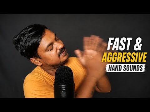 ASMR Fast And Aggressive But Only Hand Sounds For SLEEP 😴