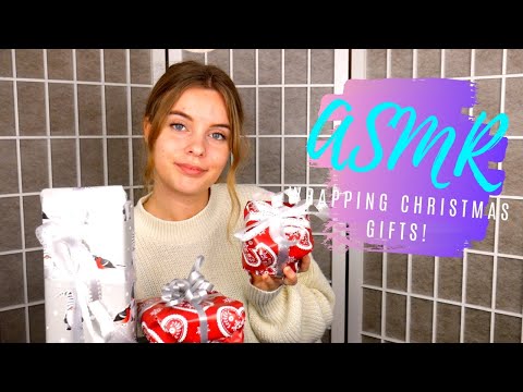 Tingly [ASMR] Wrapping Christmas Gifts!