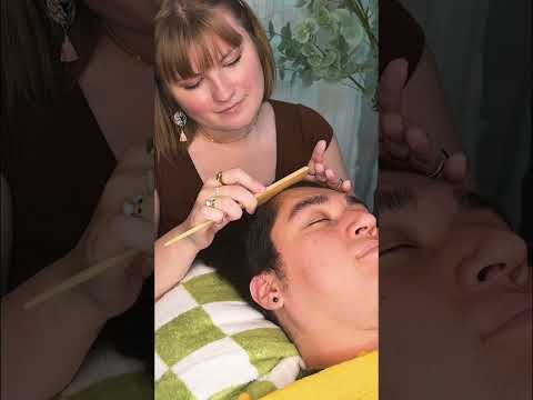 ASMR Scalp Massage Roleplay 🩵 #asmr #asmrsounds #asmrscalpcheck