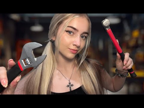 ASMR Fixing And Adjusting You🛠️ (you’re a robot) 