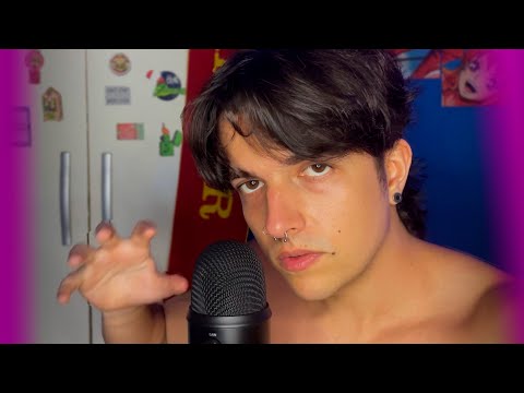 ASMR SONS DE BOCA com CAFUNE 💤 | mouth sounds