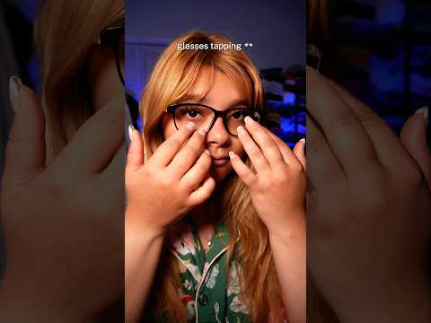tapping en anteojos #asmr