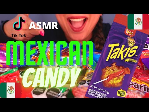 ASMR MEXICAN CANDY MUKBANG (NO TALKING) EATING SOUNDS | Mandy Foods ASMR