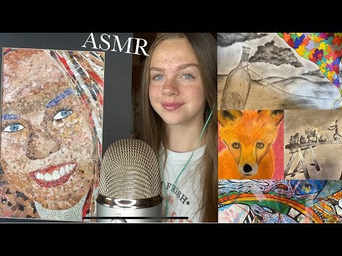 ASMR Explaining my Art Work