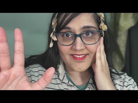 ASMR Requested:Hand Movements mouth sounds Repeating Whisper 