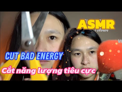 Asmr - cắt rút năng lượng tiêu cực - facial negative energy