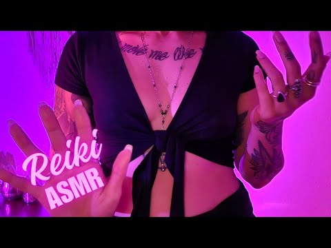 Reiki ASMR l calming l finger fluttering l hand movements l hypnotic l lofi l tingles