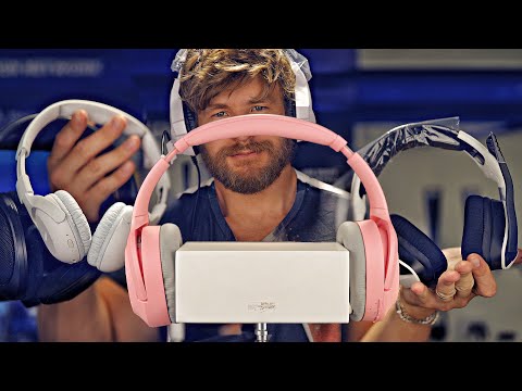 4K [ASMR] Headphone Fitting Game Store