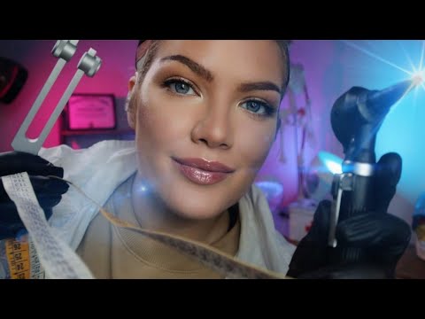 ASMR Ear Exam Extravaganza: Detailed Inspection & Massage