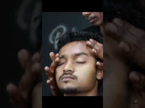 Old School Head And Neck Massage ASMR #shorts