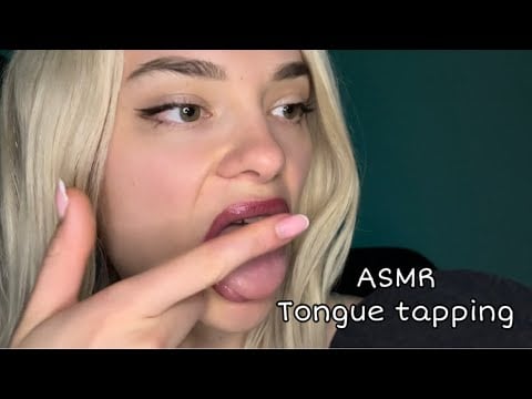 ASMR - tongue tapping