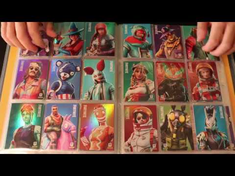 ASMR ALBUM CARTES FORTNITE