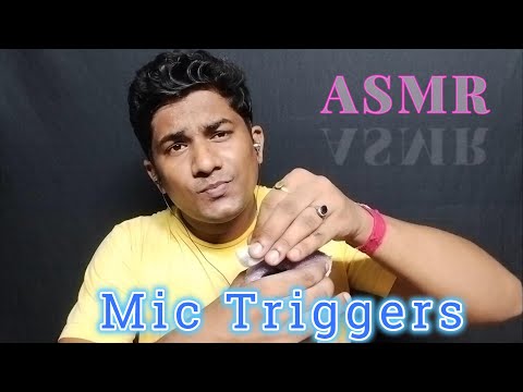 Relaxing ASMR mic tapping and scratching sounds