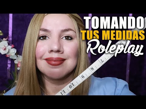 🌙 ASMR en Español | Tomando Medidas de tu Rostro 🪡📏 Roleplay para Dormir ✨🧵