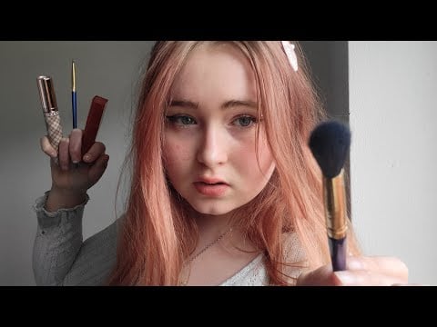 ASMR Doing Your Makeup On Set of Your Movie (you're the main character)
