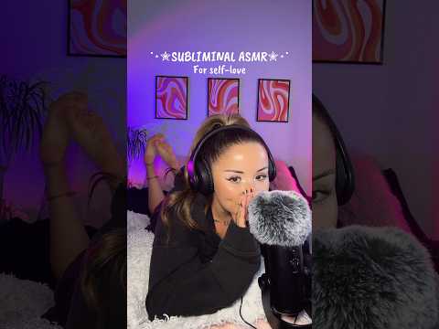 Self-love affirmations💓 #subliminal #asmr #positiveaffirmations #selflove #asmrvideo #asmrshorts
