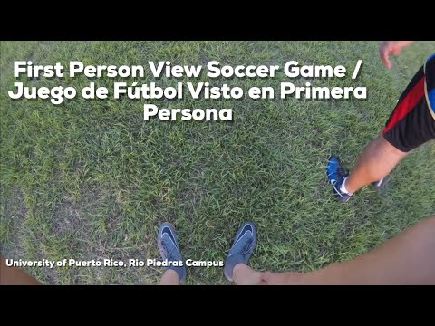 ASMR Puerto Rico | Soccer Match from a First-Person View | No Commentary