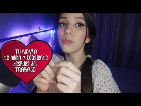 🩷 Tu NOVIA te MIMA y te CONSIENTE después de un largo y cansado día de TRABAJO 🩷 ASMR RP 🩷 #asmr