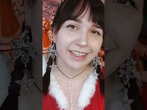 АСМР Снегурочка нашла тебя в снегу #asmr #асмр #массаж