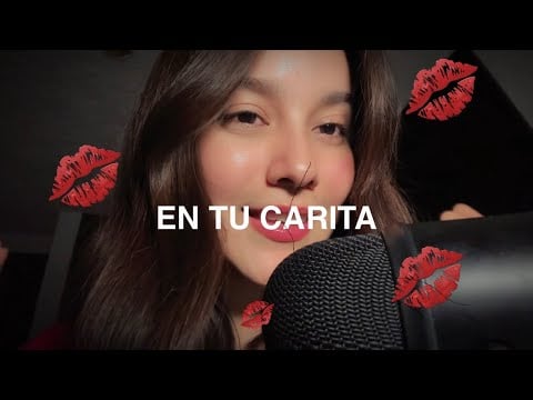 ASMR/ ¿Quieres ser mi san Valentín? 💘 Te acompaño y te doy BESITOS  en toda tu CARITA😘🥰❤️