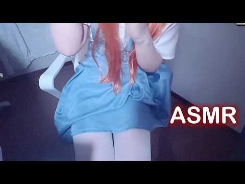 ASMR Roleplay | Cosplay Your Girlfriend 💕 Cosplay Accent + Long Nails Scratching for Sleep