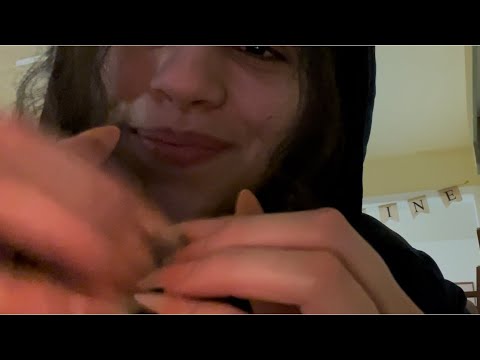 Asmr for sleep 💞✨~ nail tapping + hand flutters + plucking bad energy