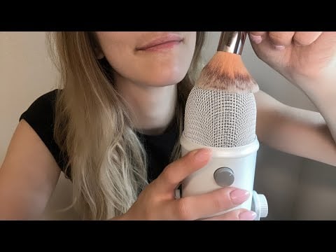ASMR deep mic brushing
