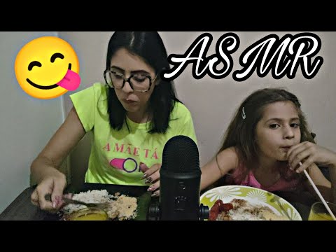 ASMR | EU E A ALICE JANTANDO COM VOCES #asmr #relax #mouthsounds