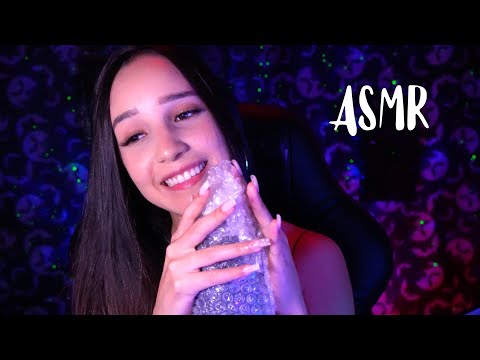 ASMR - Plástico satisfatório que vai  formigar sua cabeça 💆🏻‍♀️