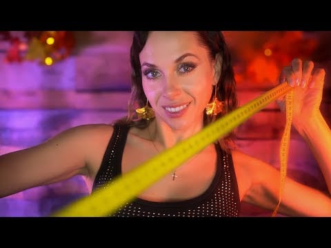 ASMR fast and aggressive Measuring YOU for 100 %  tingles #asmr #fastasmr