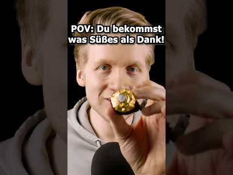 ASMR - POV: Du bekommst was Süßes als Dank! #asmr #shorts #roleplay #deutscheasmr